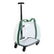 thumbnail image 2 of Transportín para gatos con ruedas, tipo cápsula transparente ventilada. Verde, 2 of 8