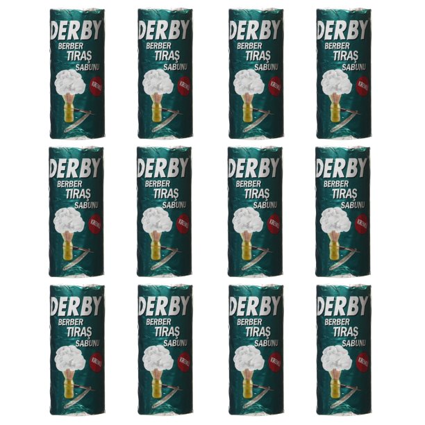 Derby Shaving Soap Stick 75g 2.65oz Pack of 12
