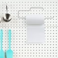 thumbnail image 4 of HONITANO 2PCS Tool Wall Organizer Metal Pegboard Shelf Simple Design for Workshop Homeowners Organization, 4 of 8