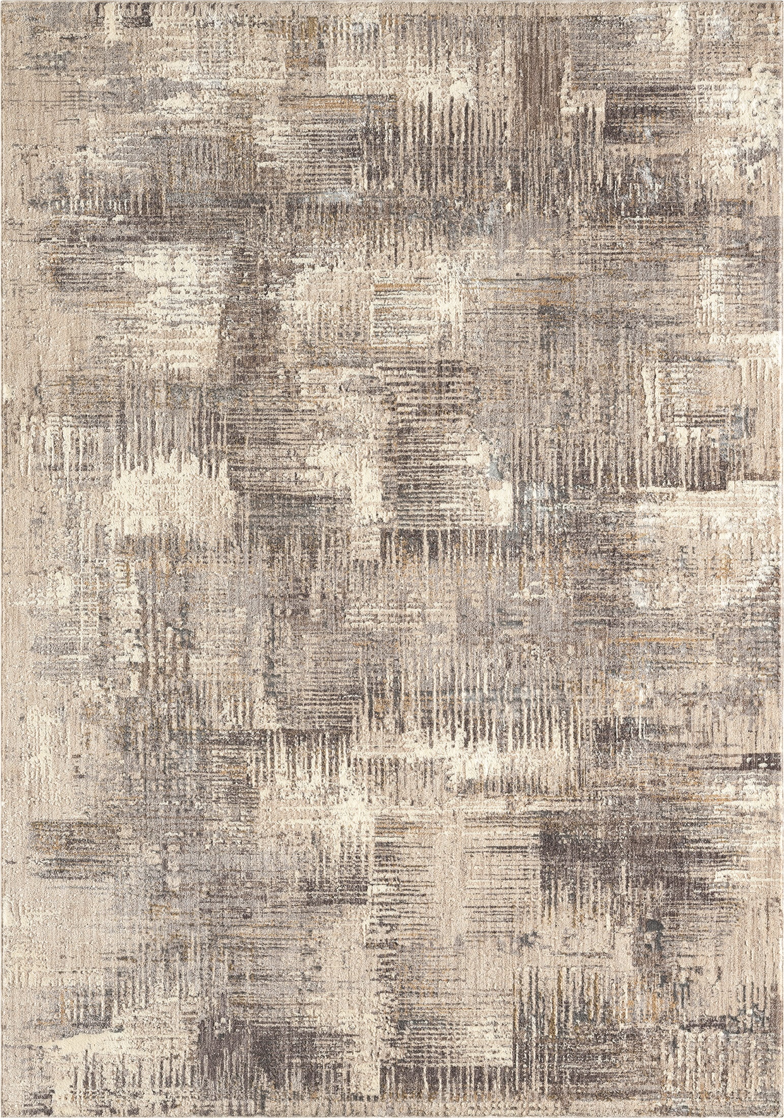 United Weavers Utopia Lorraine Contemporary Abstract Area Rug, Grey, 7'10" x 10'6"