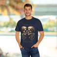 thumbnail image 4 of MADE FOR EACH OTHER Romantic Skulls Unisex Garment-Dyed T-shirt, 4 of 4