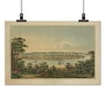 thumbnail image 2 of Print: Cincinnati- From A Point West Of Covington, Kentucky, 2 of 4