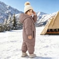 thumbnail image 4 of Zorckvet Kids' Waterproof Hooded Outerwear Coats for Toddler with Flap Pockets, 4 of 9