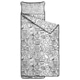 thumbnail image 2 of Football Icons Pattern Toddler Nap Mats for Kids Preschool,Sleeping Mat Bag or Kids,Toddler Sleeping Bag,Toddler Nap Mat or Daycare, 2 of 6