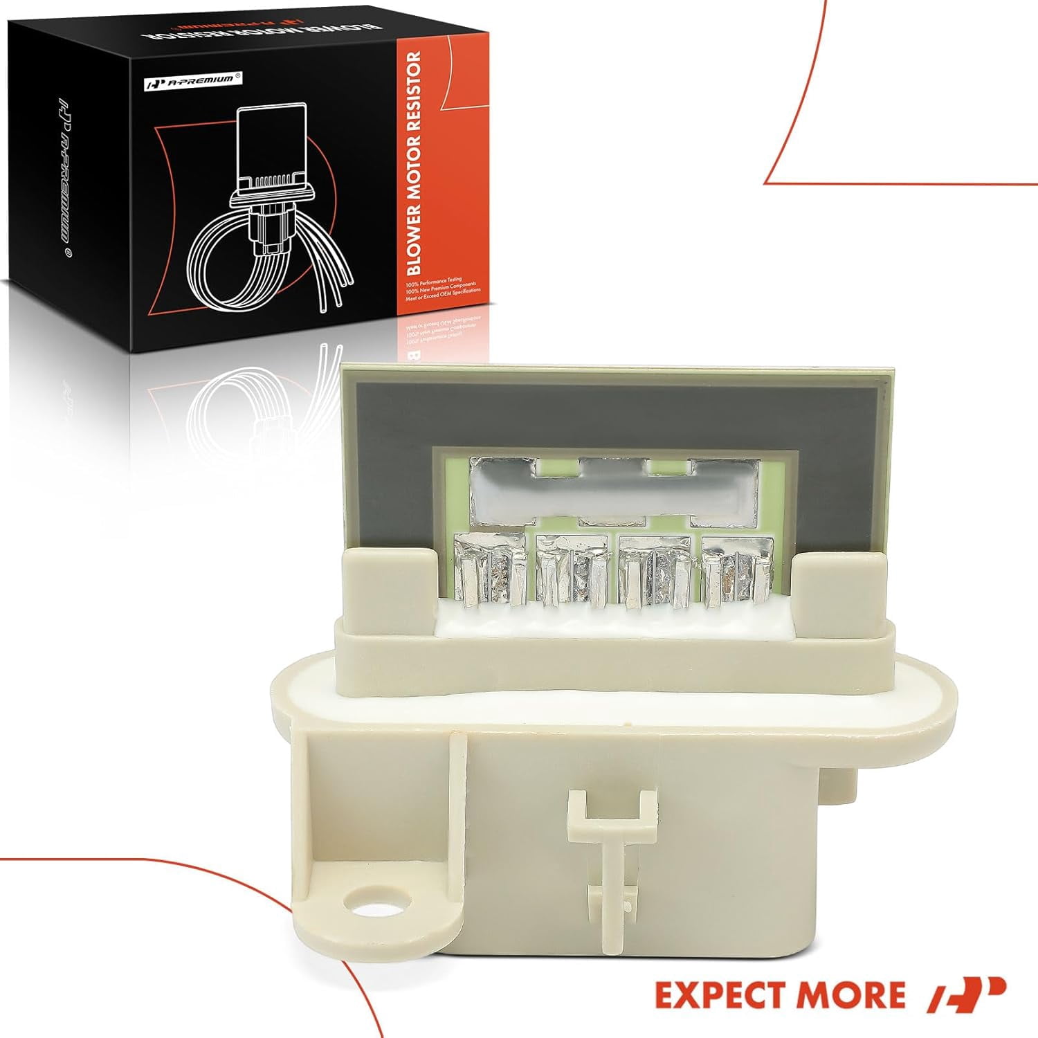 A-Premium Blower Motor Resistor Replacement for Cadillac Eldorado DeVille Seville 1996-1999