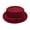 Brick Red, variant on Men Women Mesh Pork Pie Hat Summer Trilby Fedora Packable Sun Hat UPF 50+ UV Protection for Party Gardening Hiking Beach Outdoor
