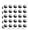 Opaque, variant on Rescue Adopt Yin Yang Paw Prints Dogs Cats Planner Calendar Scrapbooking Crafting Stickers