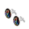 thumbnail image 2 of Chameleon Elegant Dress Shirt Stainless Steel Cufflink Set for Any Occasion, 2 of 6