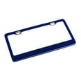 thumbnail image 1 of S SERENABLE Rhinestones Bling Plate Frames Chrome Metal Multicolor Luxury Holder Fit Blue, 1 of 7
