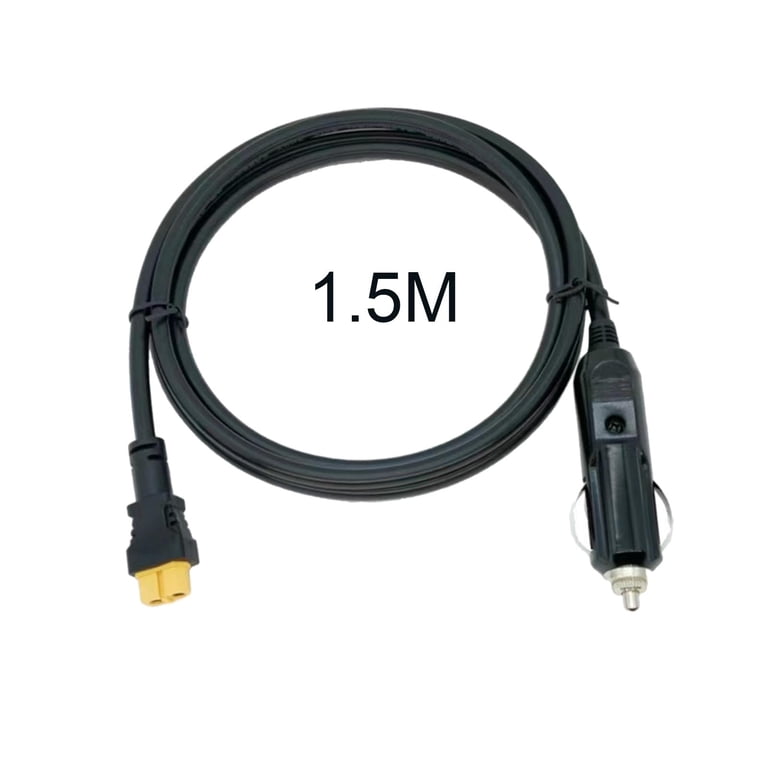 Cigarette Lighter to XT60 Cable 1.5M Extension Cable Adapter Practical  Female Connector Car Charging Cable for Auto Parts