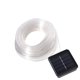 thumbnail image 1 of EeaseMX Guirnalda de luces LED solares impermeables para exteriores, luces nocturnas universales para jardín y patio (100 luces, blanco cálido), 1 of 7