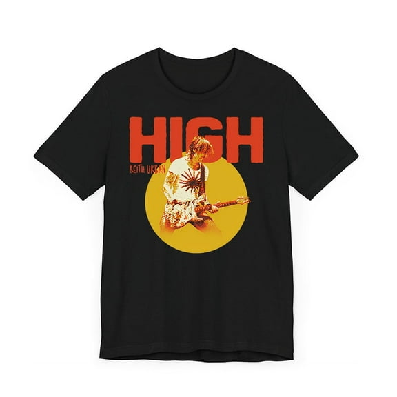 Keith Urban Merch HIGH Logo T-shirt Printed Shirt Men Women Tee Short Sleeve Crewneck