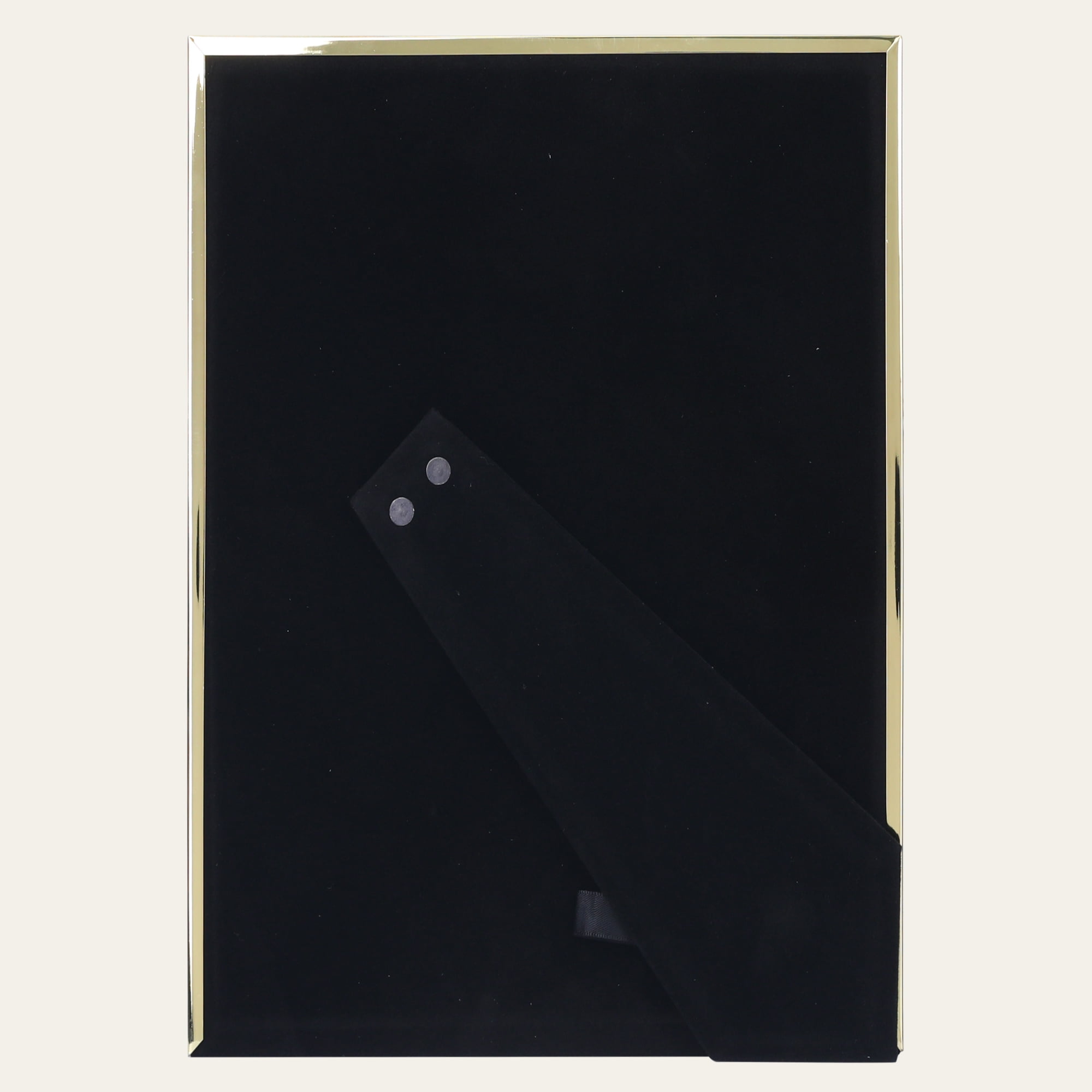 Unique Bargains Metal Picture Frame Photo Clear Glass Display 8x10 Gold