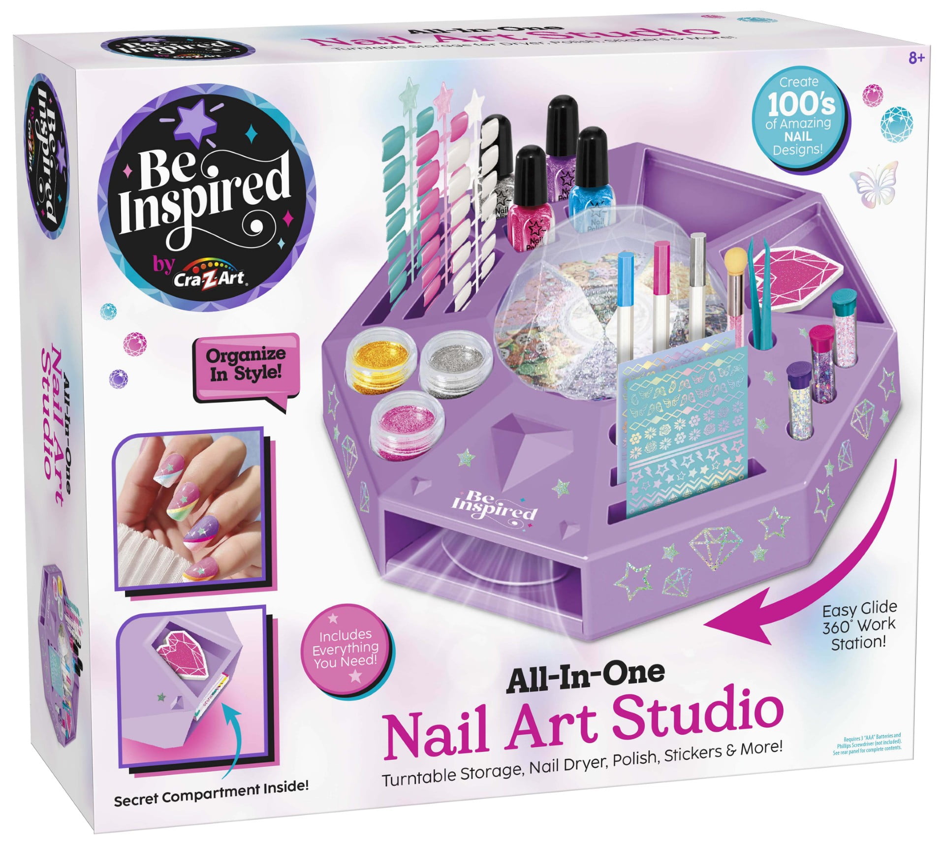 Be Inspired All in One Nail Art Studio Exclusive to Walmart. Great