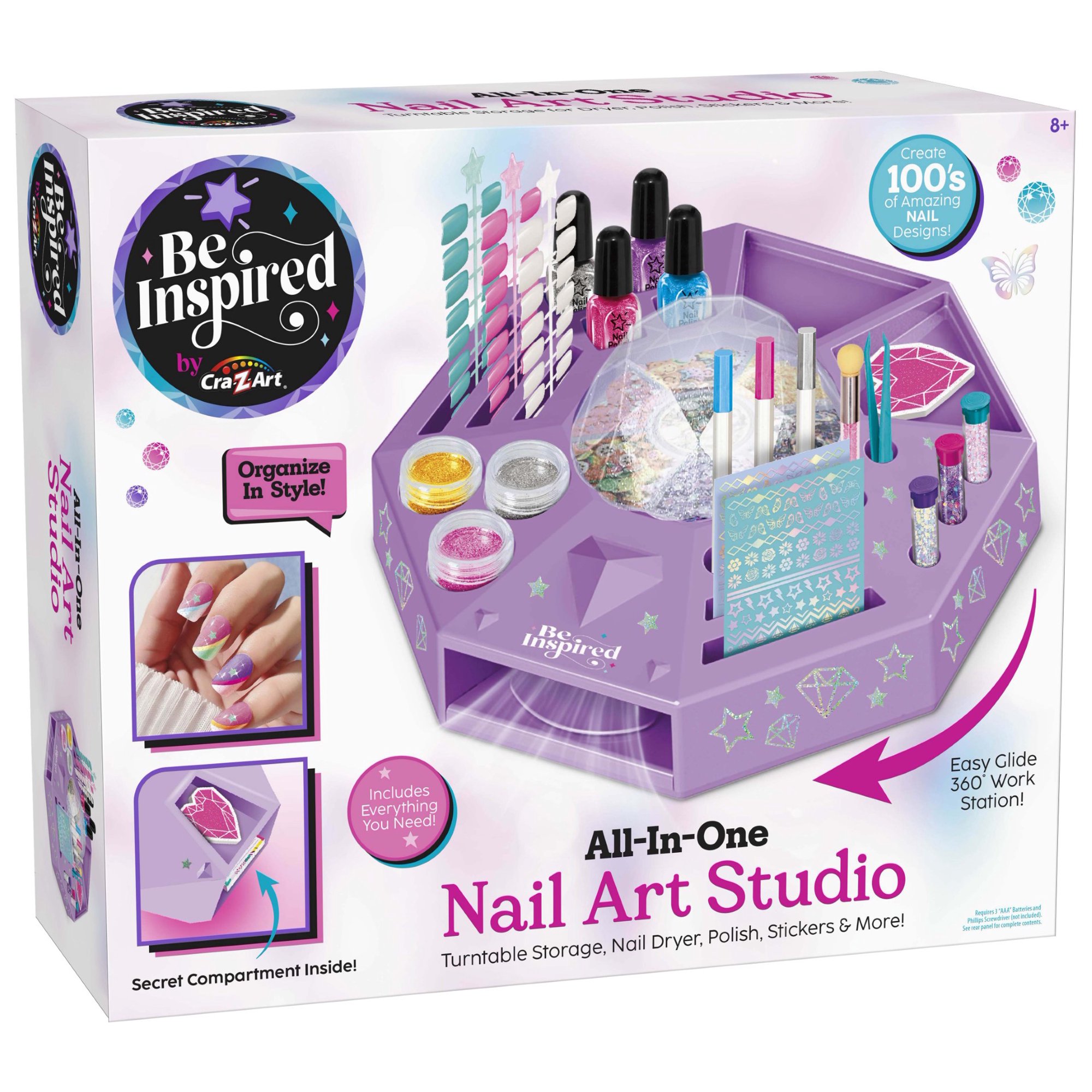 Be Inspired All in One Nail Art Studio Exclusive to Walmart. Great