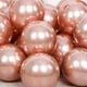 thumbnail image 1 of Globo de oro rosa de metal de cromo 12 pulgadas 50 piezas juego de globos de helio KIRIKOU para la decoración de la fiesta de Navidad de graduación en el aniversario de la boda de cumpleaños, 1 of 5
