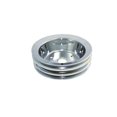 thumbnail image 1 of Small Block Chevy SWP 3 Groove Crank Pulley - Chrome, 1 of 1
