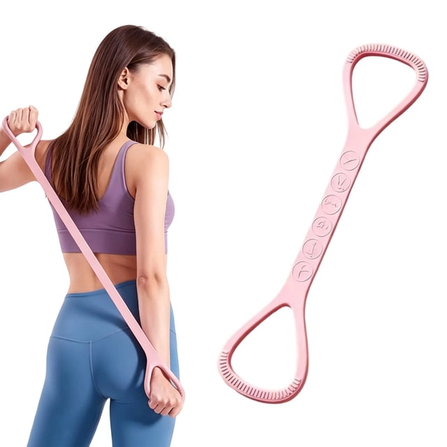 Resistance Bands Silicone Exercise Bands For Women 2026 Elastic Bands For Working Out Arm Back Shoulder Training Stretching Bands For Yoga