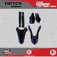 thumbnail image 3 of Kalair GFX Graphics Kit for Honda CRF450R (2009-2012) Twitch Series, 3 of 5