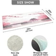 thumbnail image 3 of Coolnut Pink Asian Bridge Bath Mat, Dry Quickly Non Slip Absorbent Bath Rug, Soft Living Room Bedroom Home Floor Mats, Bath Mats for Bathroom, Tub and Shower 20" x 39" Home Decor, 3 of 7
