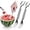 Watermelon Fork, variant on Wtermelon Cutter Slicer Cut Watermelon Into Cubes Knife Melon Baller for Kitchen Gadgets Useful Cool Tool
