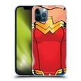 thumbnail image 1 of Head Case Designs Officially Licensed Wonder Woman DC Comics Logos Costume Soft Gel Case Compatible with Apple iPhone 12 / iPhone 12 Pro, 1 of 7