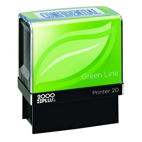 2000 Plus Message Stamp, Confidential, 5/16" 035346