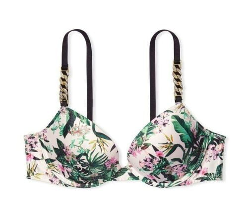 Victoria's Secret Very Sexy Push-up Bra Tropical Floral Embellished