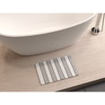 thumbnail image 5 of 24x15" Modern Diatomite Stone Medium Bath Mat in White/Gray, 5 of 5