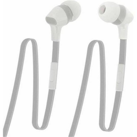 Bytech CLAUEB00404WT Case Logic Earbuds 2 Toned with Integrated Microphone, White & Grey