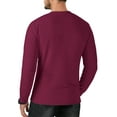 thumbnail image 4 of GENTS BLISS Henley Men Sweatshirts Fleece Pullover Men Shirts Long Sleeve Button Sweatshirts for Men, 4 of 11