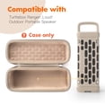 thumbnail image 6 of Outdoor Portable Bluetooth 5.4 Speaker for Turtlebox Ranger Loud, Hard Carrying Case with Handle, Shockproof Protective Travel Storage Case, 6 of 9