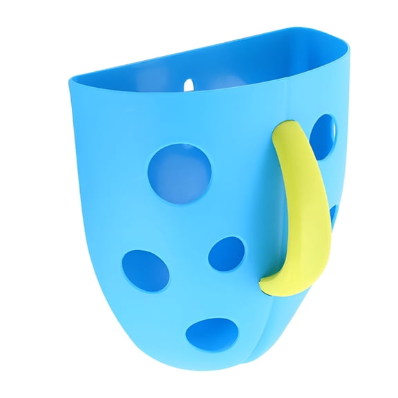 ACDANC Baby Bath Toy Holder for Bathtub No-Slip Two Suction Cups Collector Bath Toy Storage for Easy Cleanup Bath Toy Organizer Making Organization Enjoyable Bath Toy Caddy Basket