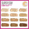 thumbnail image 5 of Maybelline Super Stay Powder Foundation Makeup, Full Coverage, 312 Golden, 0.21 oz, 5 of 6