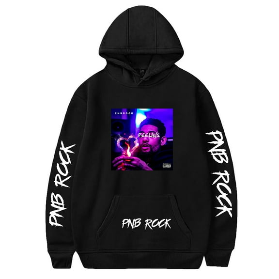 Rapper PnB Rock Hoodie R.I.P PnB Rock Merch Sweatshirt Unisex Long Sleeve Pullover