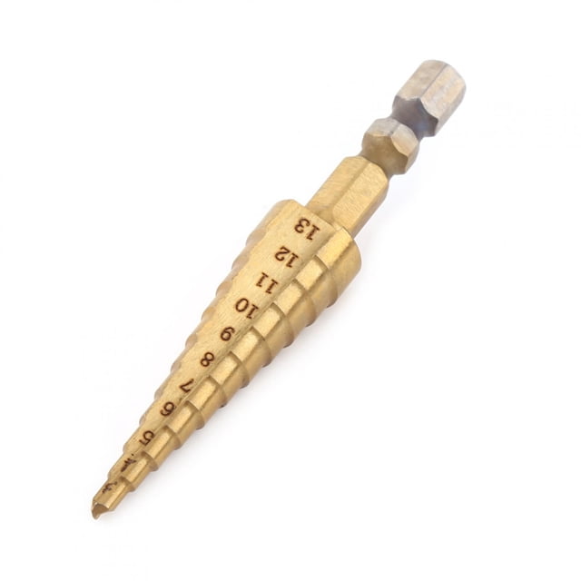 Cut Faster Cone Drill Bit, Coated Step Drill Bit, For Metal For Wood