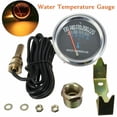 thumbnail image 2 of Universal 52mm Car Mechanical Meter DC 12V Water Temperature Gauge Yellow Light, 2 of 9