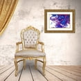 thumbnail image 3 of Jenny Rainbow Fine Art 18x13 Gold Ornate Wood Framed with Double Matting Museum Art Print Titled - Fluid Acrylic Arabian Fairytales 4, 3 of 4