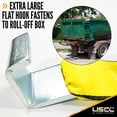US Cargo Control 4 Inch x 5 Feet Roll Off Container Winch Strap with ...