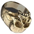 thumbnail image 4 of Anillo Punk Sonducket Para Accesorios Góticos Calavera De Halloween Dorado 8, 4 of 6