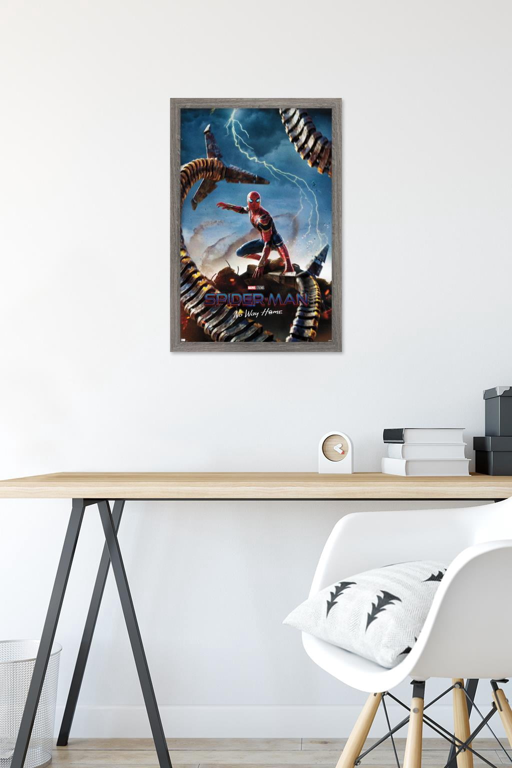 Marvel Spider-Man: No Way Home - Teaser Wall Poster, 14.725" x 22.375" Framed