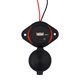 thumbnail image 1 of Cargador De Coche Cargador de coche USB dual QC3.0 Toma de cargador para caravana ATV (QC3.0 Tipo C PD Rojo), 1 of 6