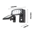 thumbnail image 3 of Solar Outdoor Lights Motion Sensor 3 Modes Fence Courtyard Garden Patio Front Door Wall Security Light, 3 of 8