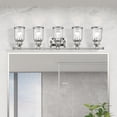 thumbnail image 5 of Livex Lighting Lawrenceville 5 Light Bath Vanity Light in Polished Chrome, 5 of 14