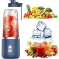 thumbnail image 1 of Mini Mélangeur, Mélangeur Portable Rechargeable par USB, Mélangeur à Smoothies 300 ml, Portable, Fruits et Légumes, Mini Mélangeur Électrique[594], 1 of 4