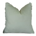 thumbnail image 3 of Plutus Arctic Fox Handmade Double Sided Throw Pillow - White & Ivory - 26 x 26 in., 3 of 3