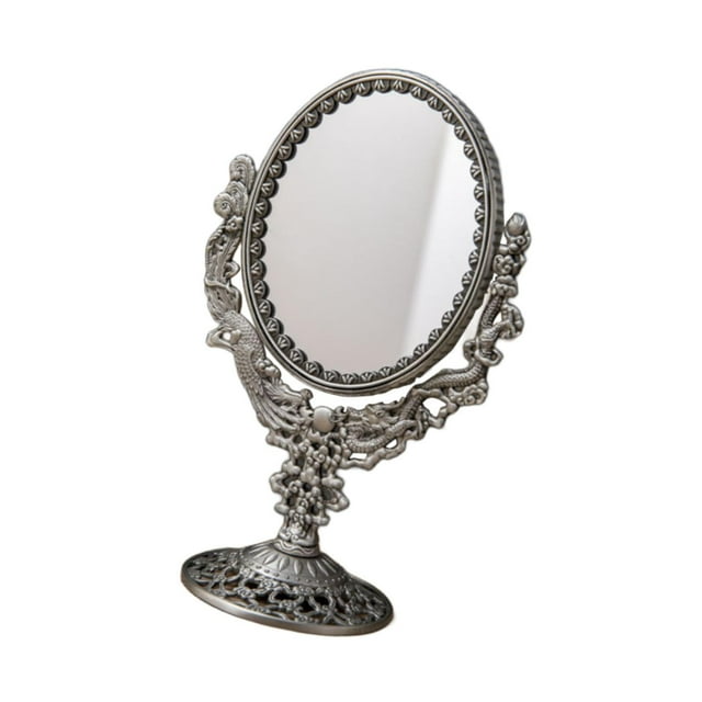 lionlar European Stable Dressing Table Mirror for Office Dresser Dressing Room Dragon and phoenix