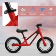 thumbnail image 5 of CIPACHO Kids Balance Bike with 12" Rubber Foam Tires, Adjustable Seat, Magnesium Alloy Frame Toddler Bike for Kids 1-5 Years, Red, 5 of 9