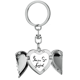 thumbnail image 1 of Llavero de alas de ángel en forma de corazón Eres tan amado Unbranded, 1 of 3