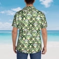 thumbnail image 6 of Daiia Cute Frog Hawaiian Shirt for Men Gentle Cotton Regular Short Sleeve Casual-XX-Large, 6 of 9
